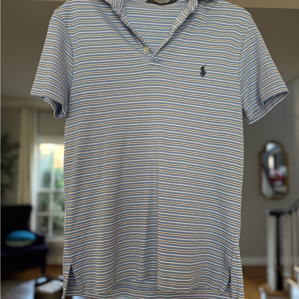 Polo by Ralph Lauren Striped Shirt - Blue and White
